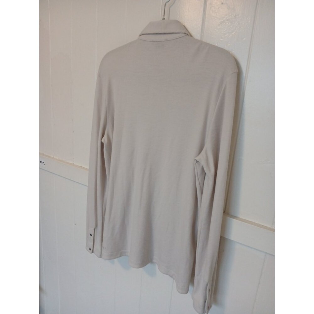 Aether Wool Blend Snap Button Long Sleeve Pocket … - image 5